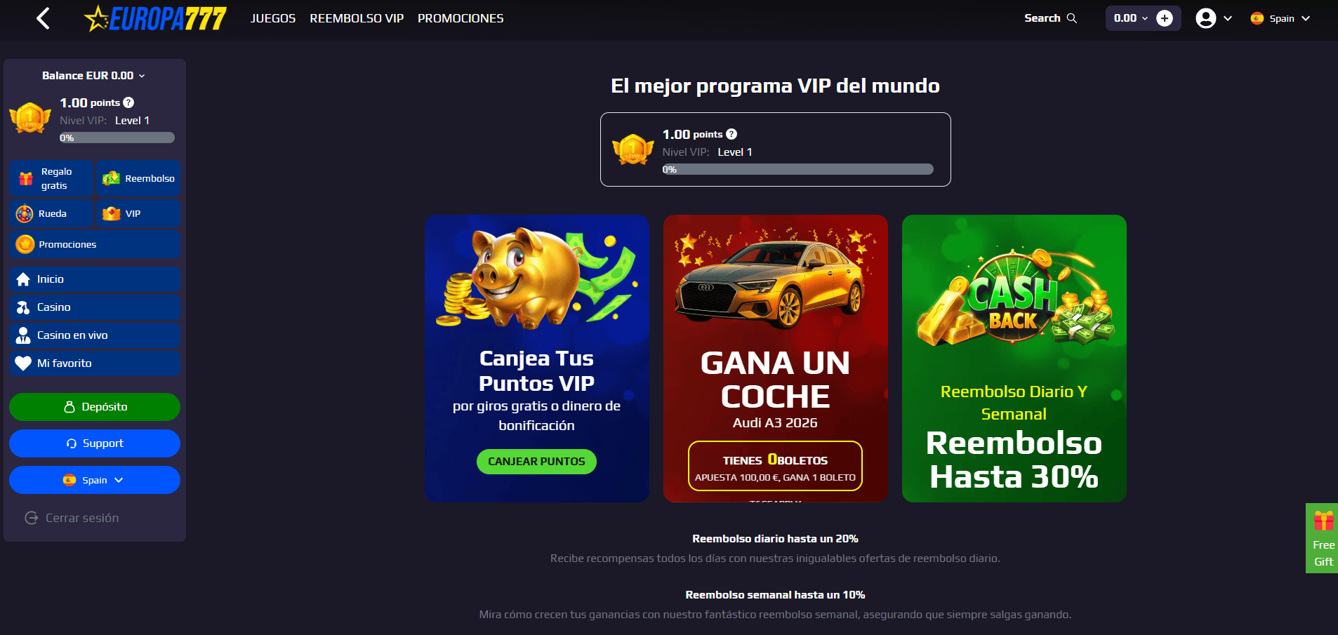 Programa VIP y de Fidelidad