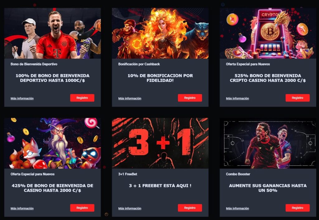 31Bets Casino Bonos