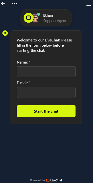 Atención al Cliente en Winzter Casino