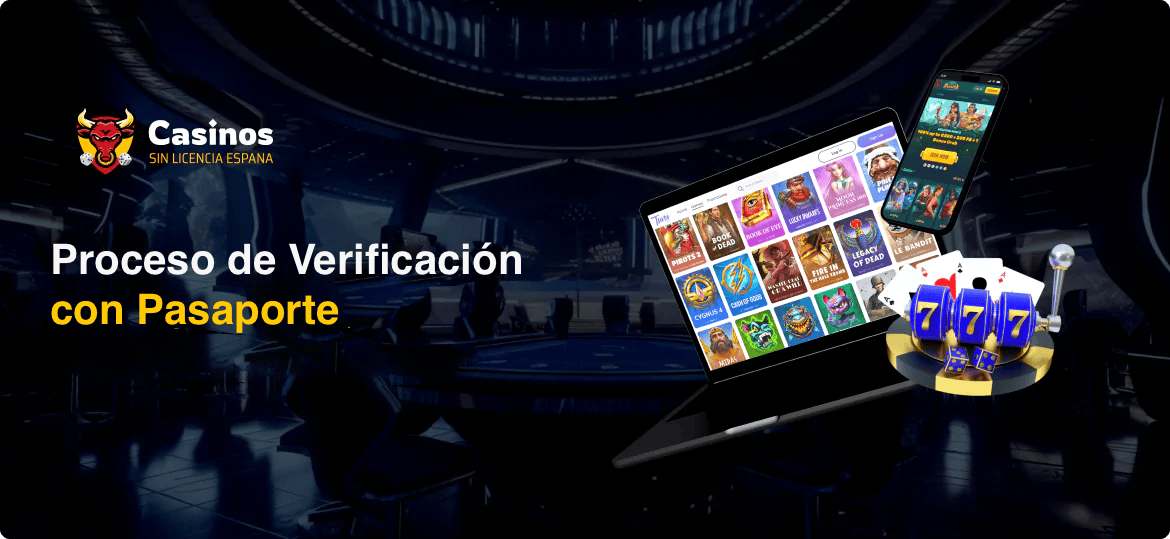 Proceso de Verificación con Pasaporte en online casino